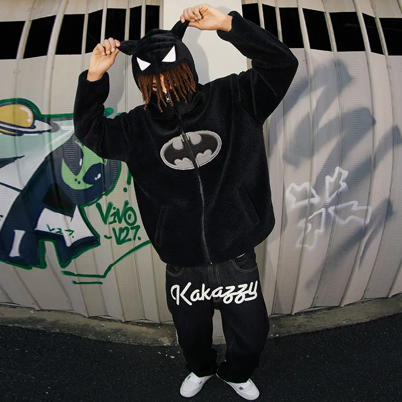 KAKAZZY Puffer Jacket Unisex Black-5
