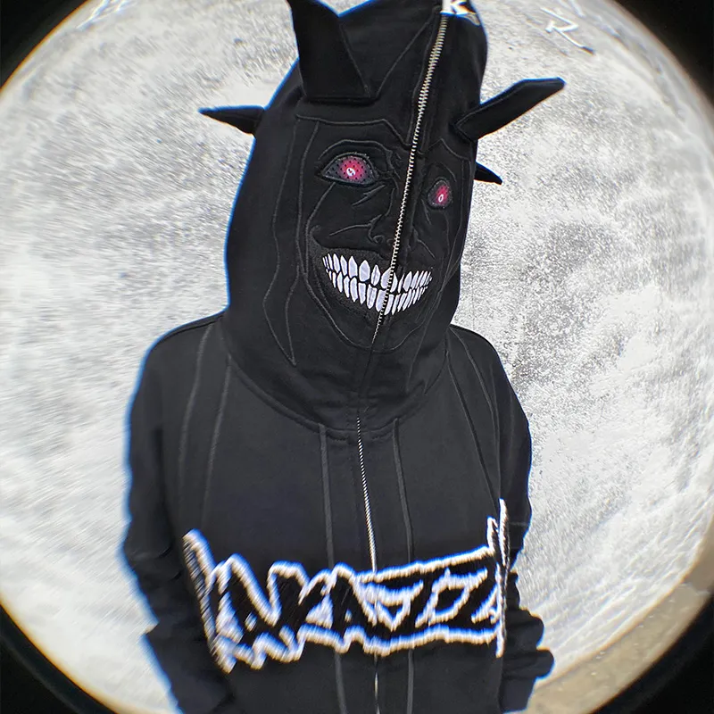 KAKAZZY Sweatshirt Unisex Black-5