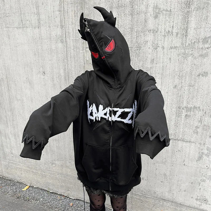 KAKAZZY Sweatshirt Unisex Black-6