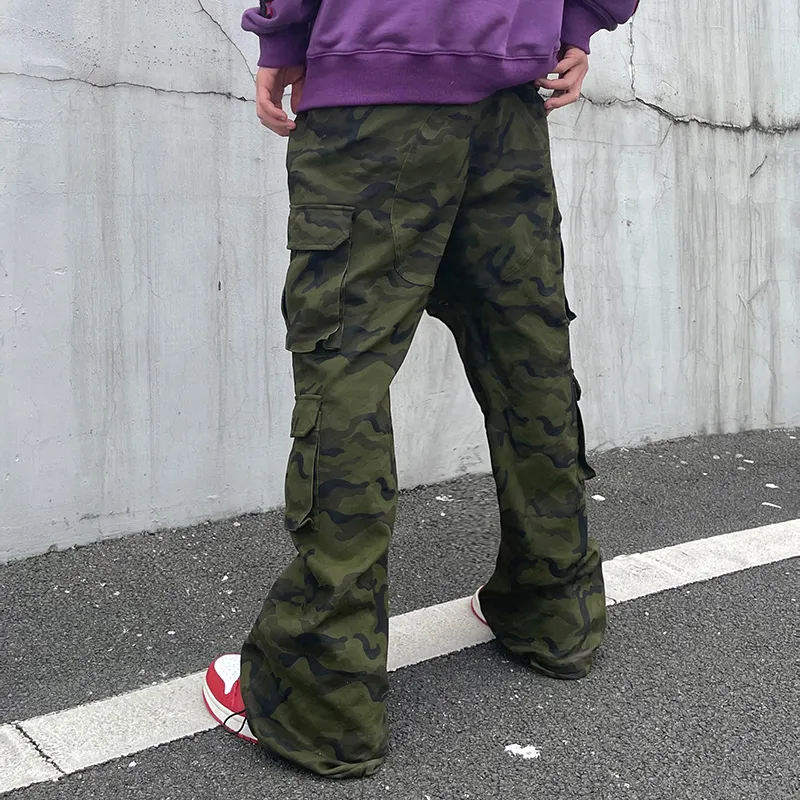 KAKAZZY Cargo Pants Unisex Camouflage-2