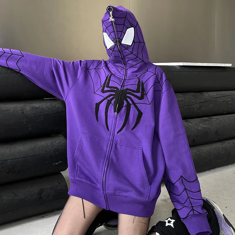 KAKAZZY Sweatshirts Unisex Purple-6