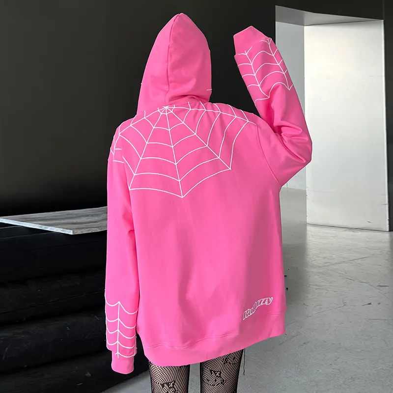 KAKAZZY Sweatshirts Unisex Pink-5