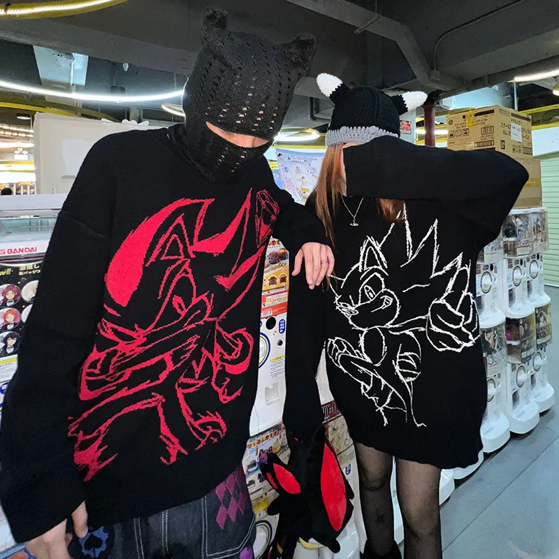 KAKAZZY Sweaters Unisex Black-11