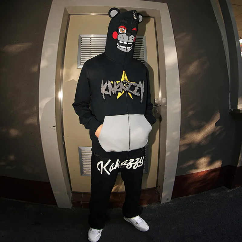 KAKAZZY Sweatshirt Unisex Black-5