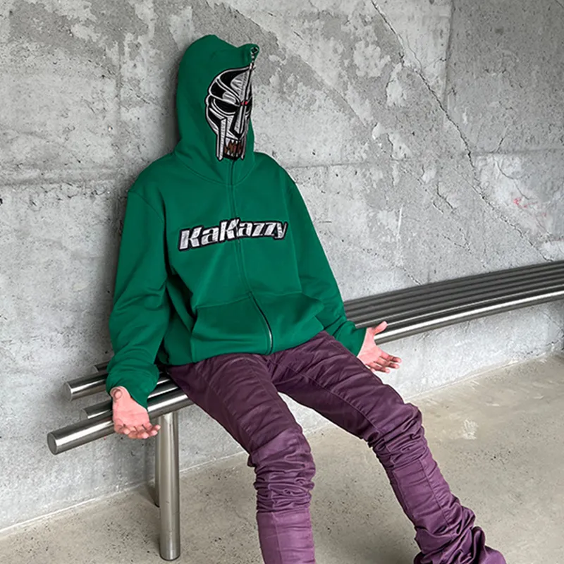 KAKAZZY Sweatshirt Unisex Dark Green-7