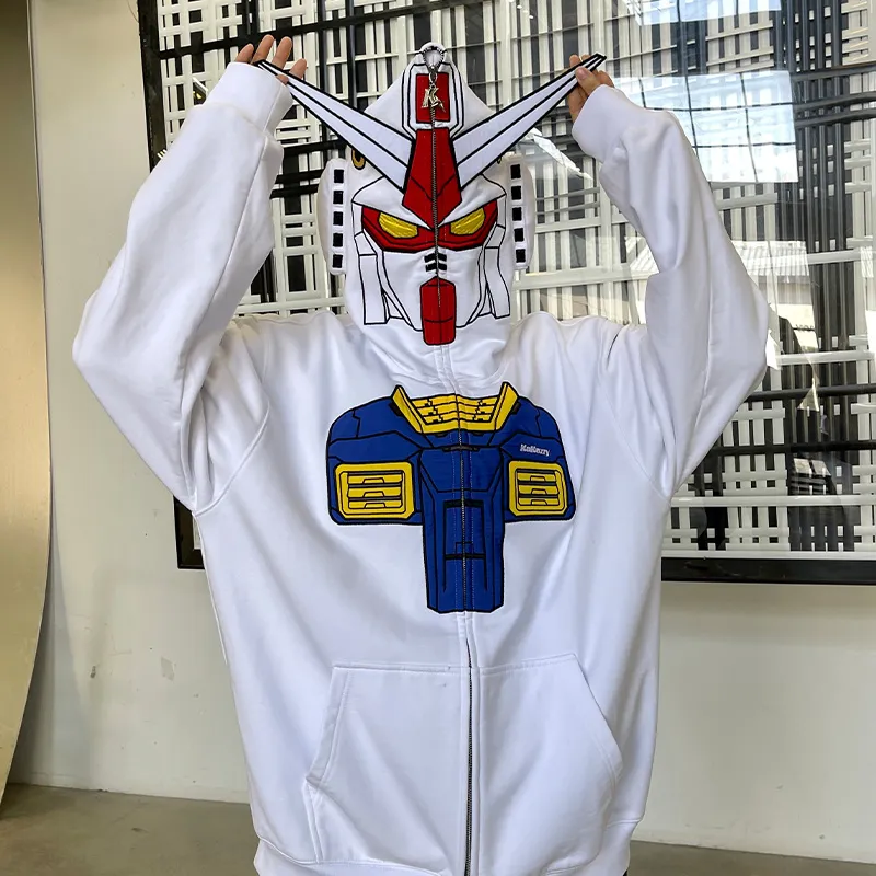 KAKAZZY Sweatshirt Unisex White-9