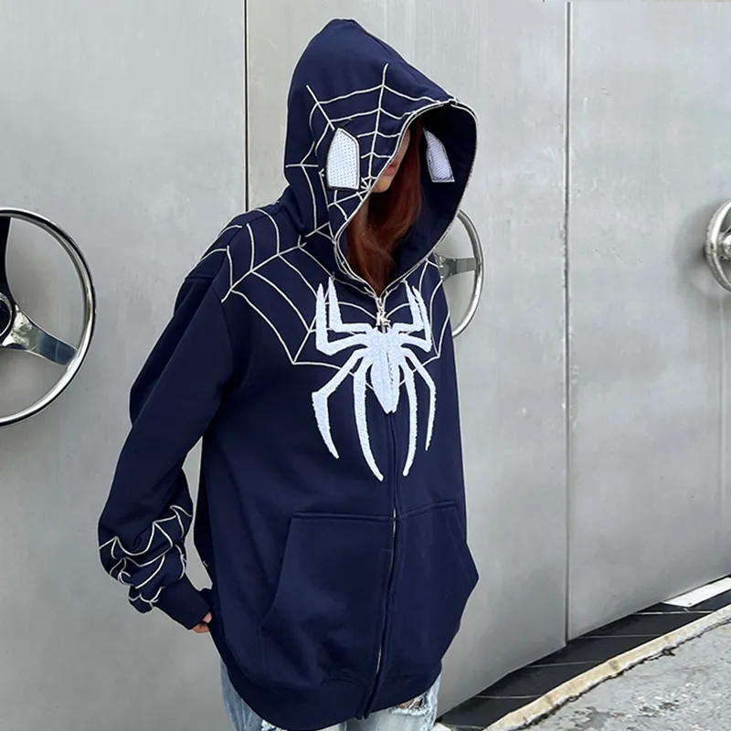 KAKAZZY FW24 Sweatshirt Unisex Dark Blue-11