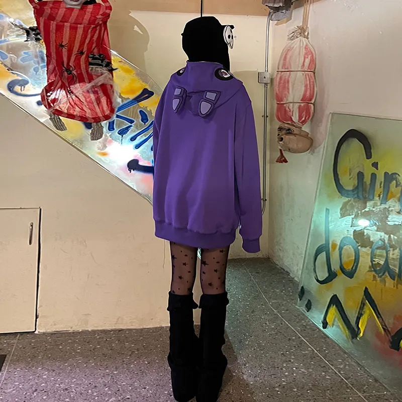 KAKAZZY Sweatshirt Unisex Purple-6