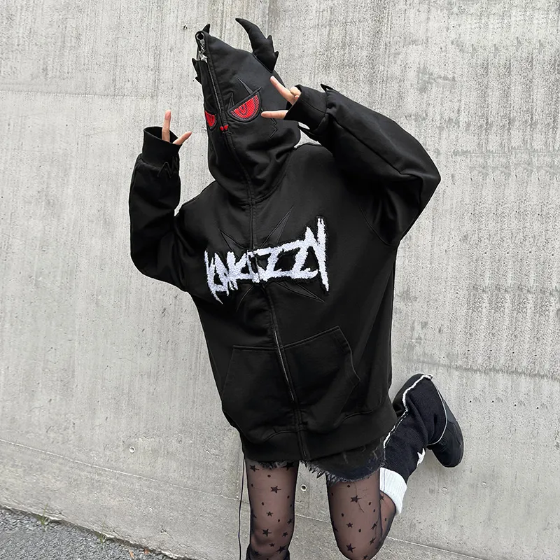 KAKAZZY Sweatshirt Unisex Black-8