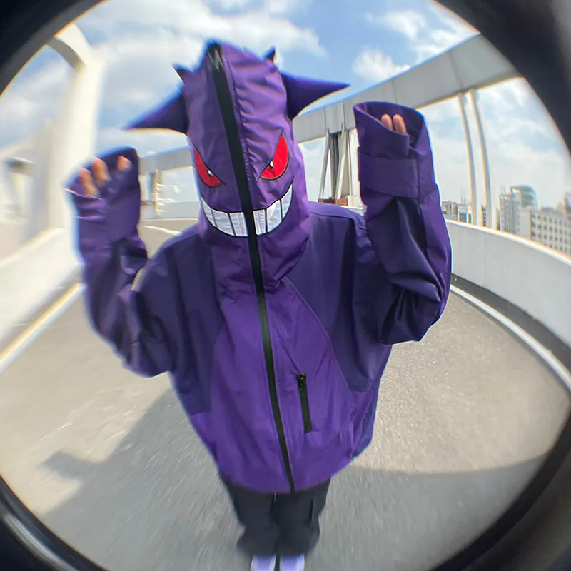 KAKAZZY Jackets Unisex Purple-5