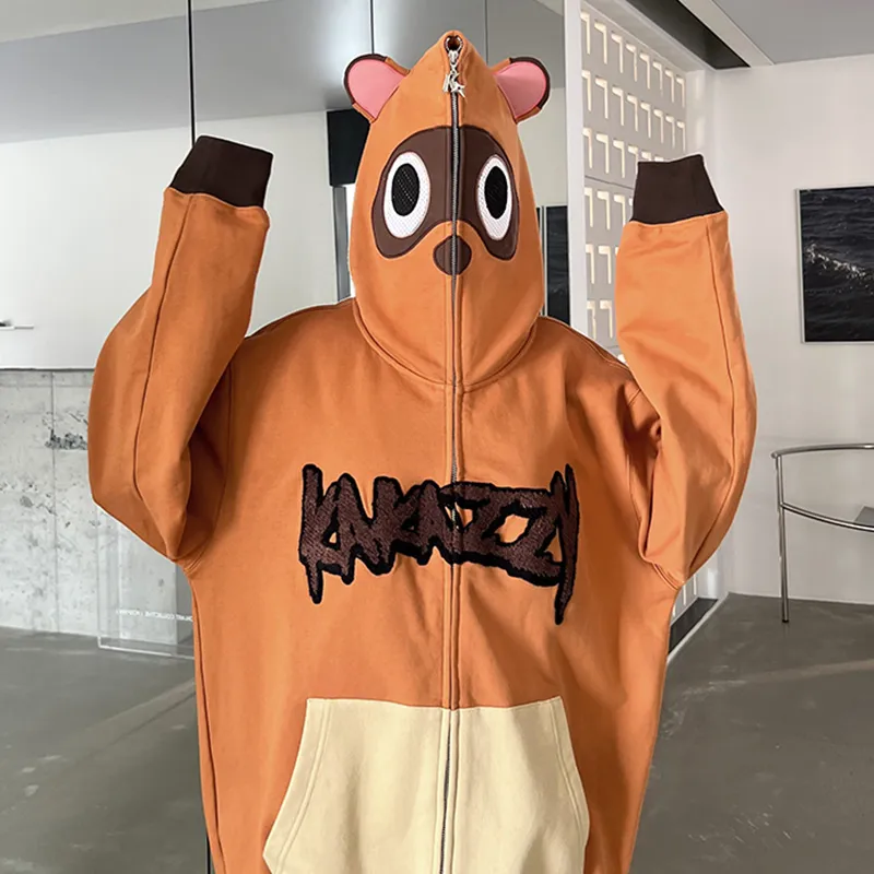 KAKAZZY Sweatshirt Unisex Brown-8