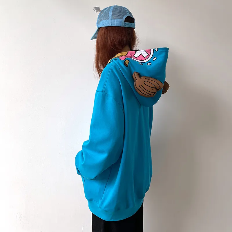 KAKAZZY Sweatshirts Unisex Sky Blue-7