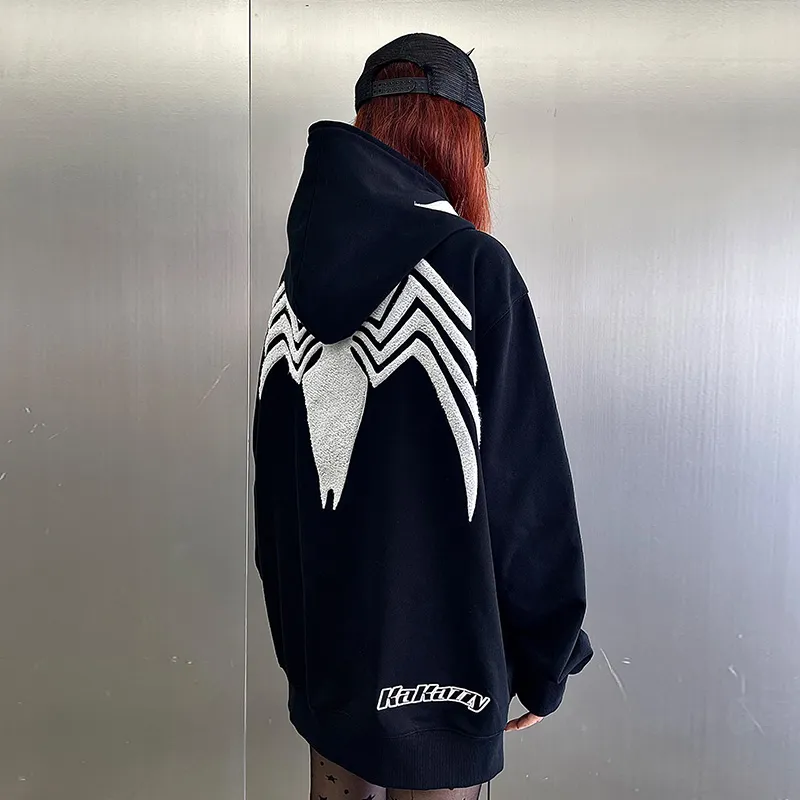 KAKAZZY Sweatshirt Unisex Black-5