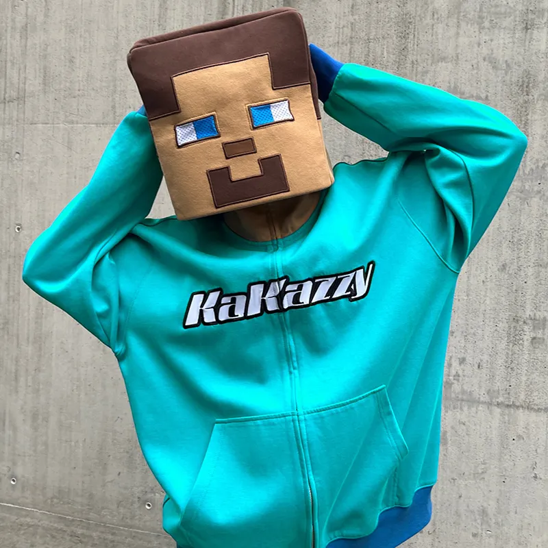 KAKAZZY Sweatshirt Unisex Sky Blue-5