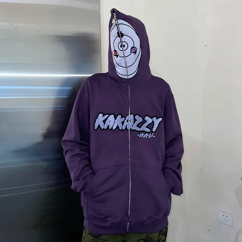 KAKAZZY Sweatshirt Unisex Purple-6