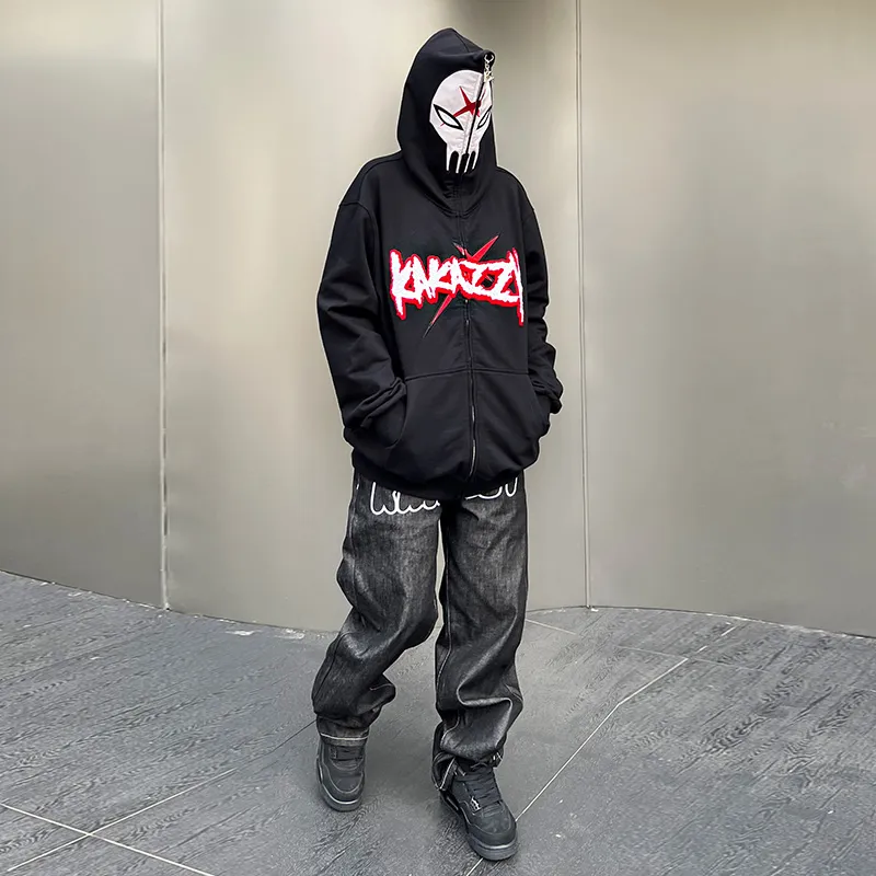 KAKAZZY Sweatshirt Unisex Black-9
