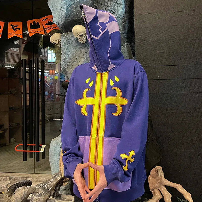 KAKAZZY Sweatshirts Unisex Purple-8