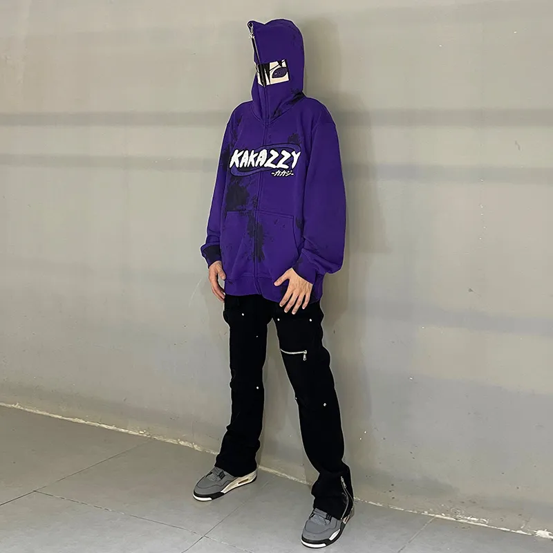 KAKAZZY Sweatshirts Unisex Purple-4