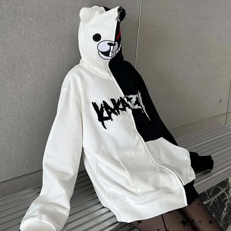 KAKAZZY Sweatshirt Unisex White-13