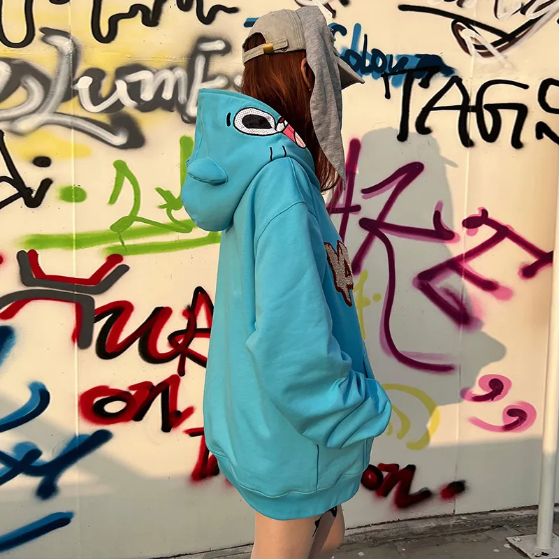 KAKAZZY Sweatshirt Unisex Sky Blue-7