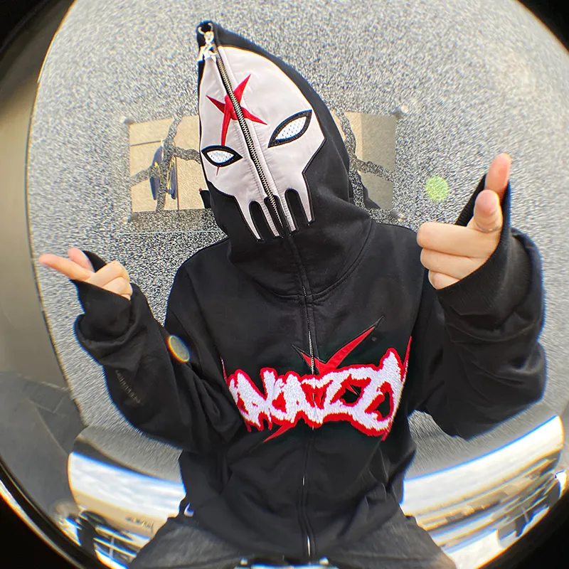 KAKAZZY Sweatshirt Unisex Black-5