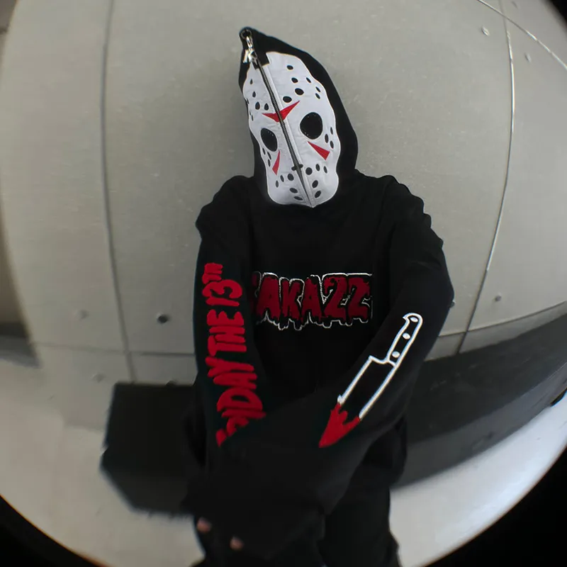 KAKAZZY Sweatshirt Unisex Black-5