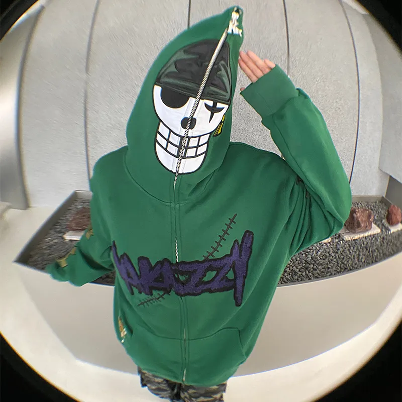 KAKAZZY Sweatshirt Unisex Green-5