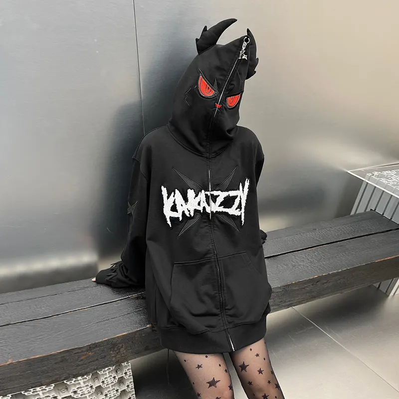 KAKAZZY Sweatshirt Unisex Black-5