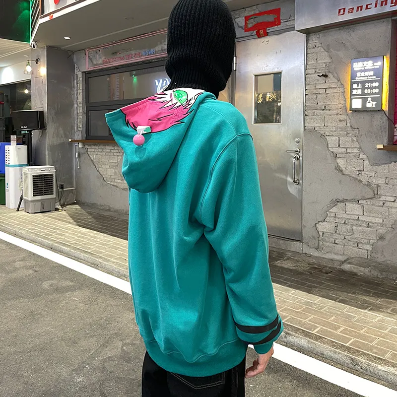 KAKAZZY Sweatshirt Unisex Green-5