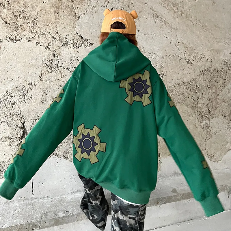 KAKAZZY Sweatshirt Unisex Green-12