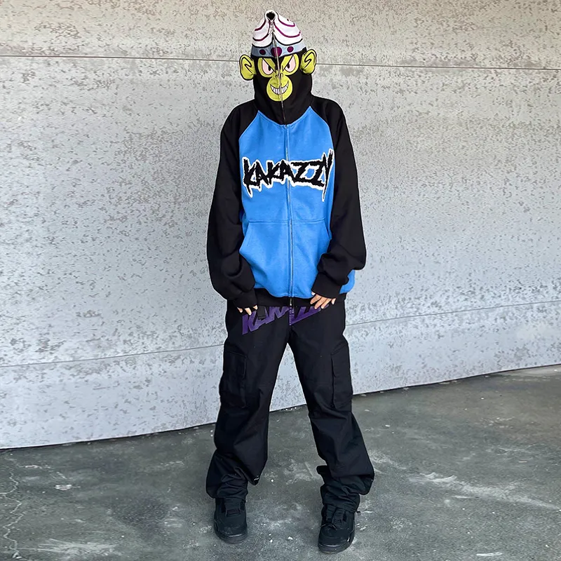 KAKAZZY Sweatshirts Unisex Black-7
