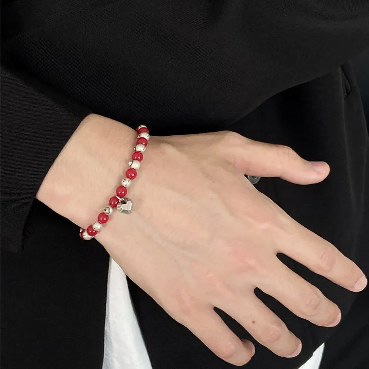 BABAMA Glass Beads Copper Bracelets Unisex-7