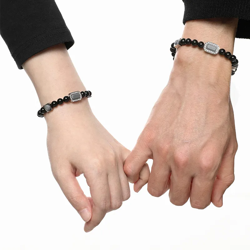 BABAMA Obsidian Jade Bracelets Unisex-5