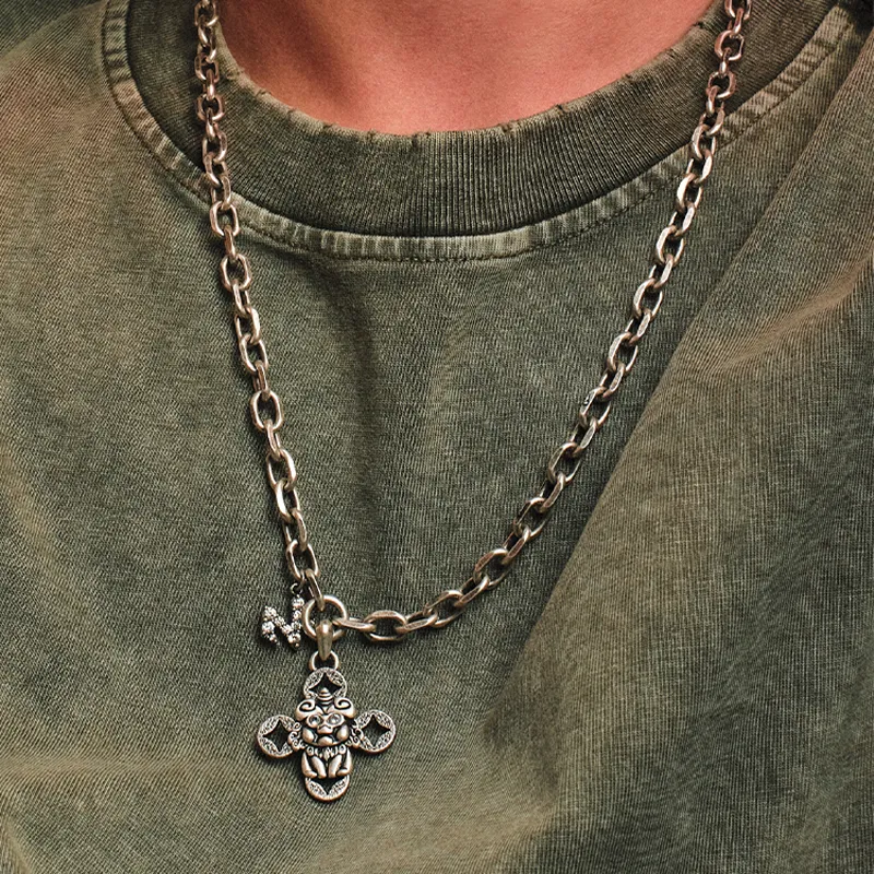 BABAMA Stainless Steel Necklaces Unisex-2