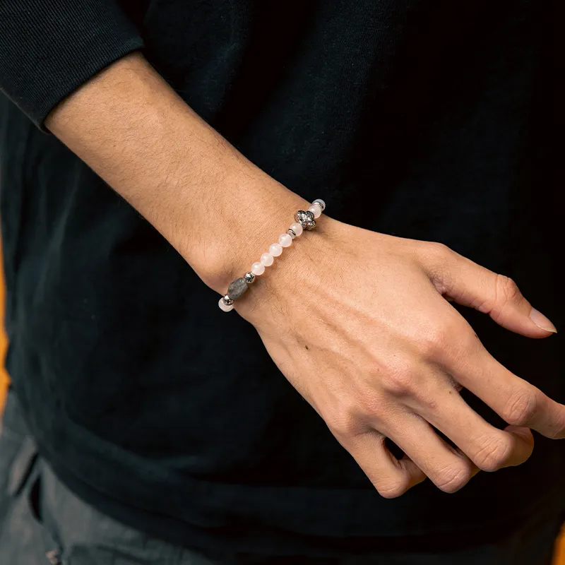 BABAMA Natural Agate Bracelets Unisex-1