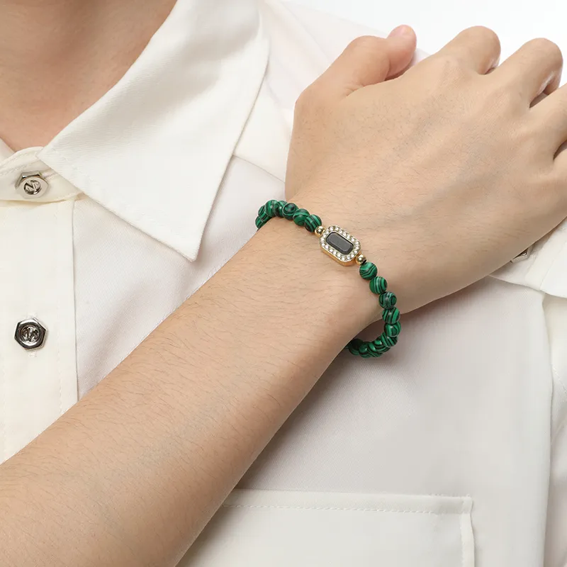 BABAMA Malachite Bracelets Unisex-4