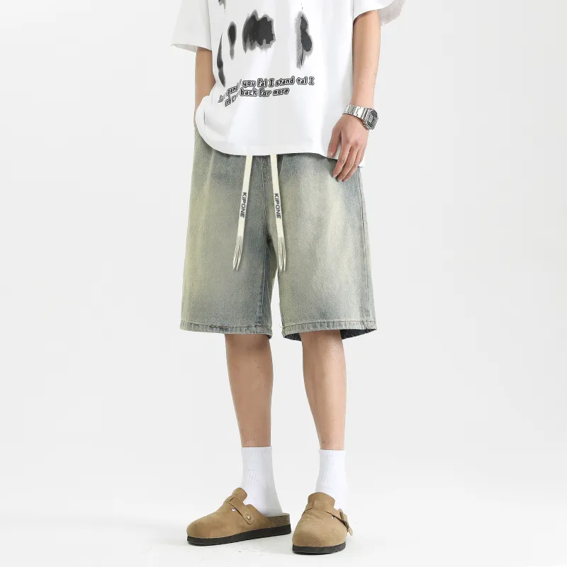 KIPONE Denim Shorts Unisex-18