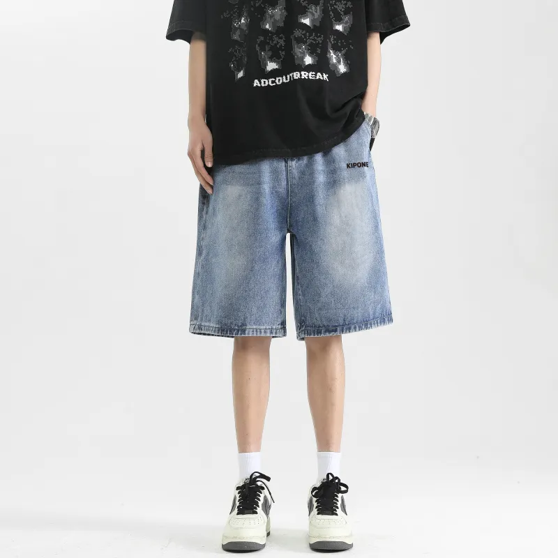 KIPONE Denim Shorts Unisex-2