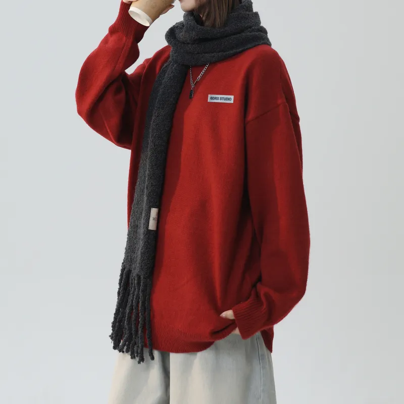GDRX Sweaters Unisex Red-4