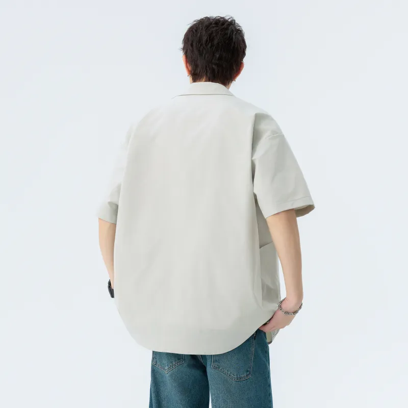 TESTUNG Fashion Minimalist Style Shirt Unisex-21