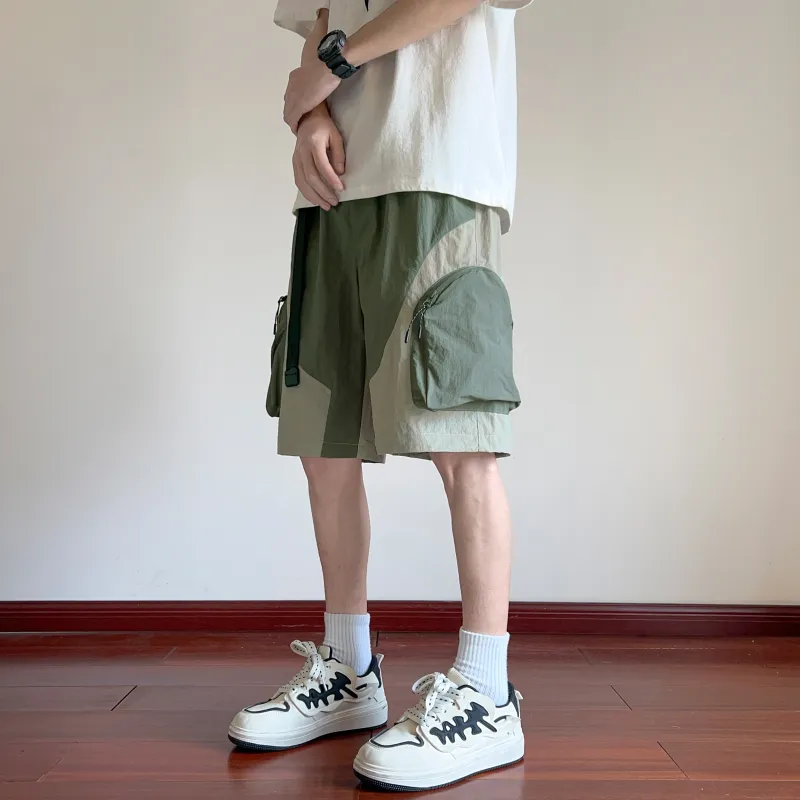 GDRX Cargo Shorts Unisex Amber Brown-17