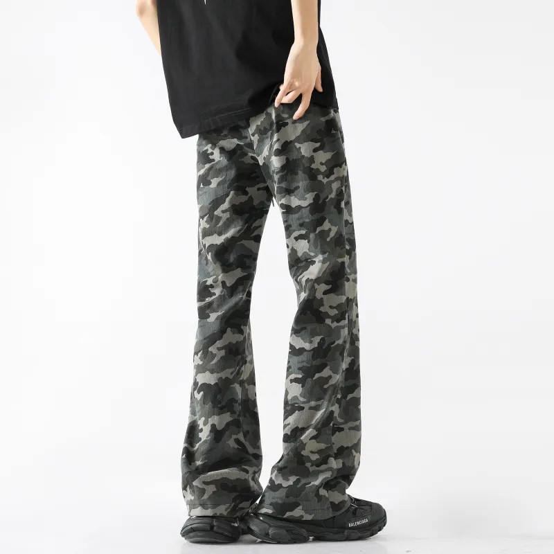 GDRX Casual Pants Unisex Camouflage-4