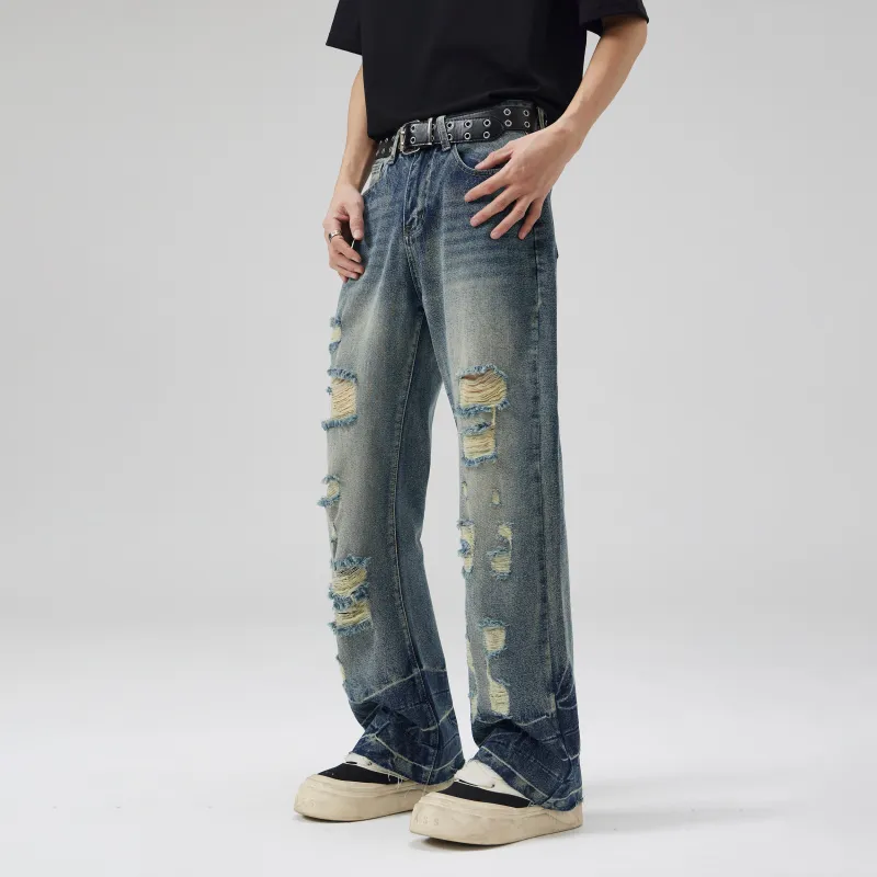 GDRX Jeans Unisex Vintage Blue-3