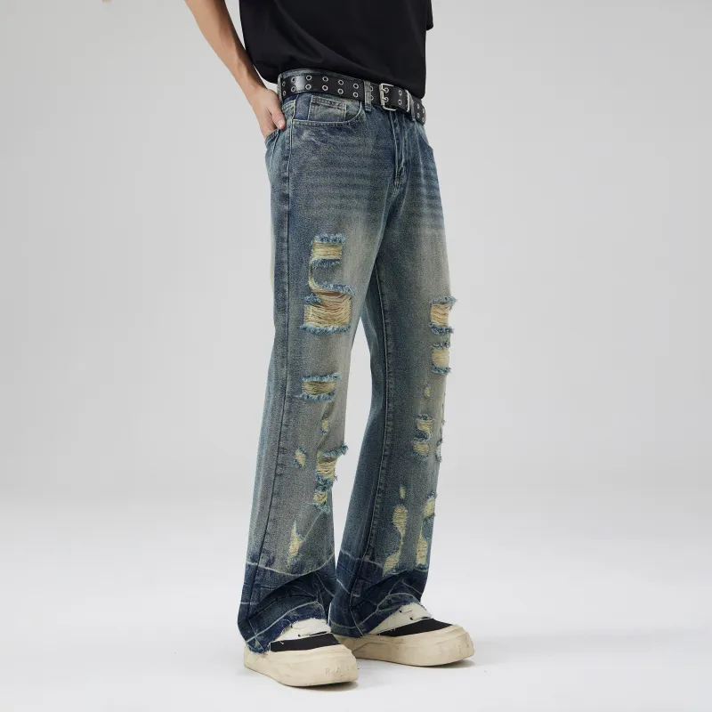 GDRX Jeans Unisex Vintage Blue-5
