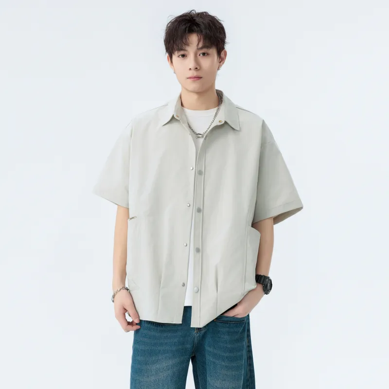 TESTUNG Fashion Minimalist Style Shirt Unisex-19