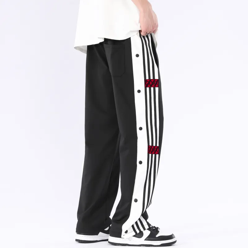 GDRX Casual Pants Unisex Black-3