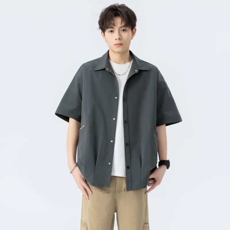 TESTUNG Fashion Minimalist Style Shirt Unisex-32
