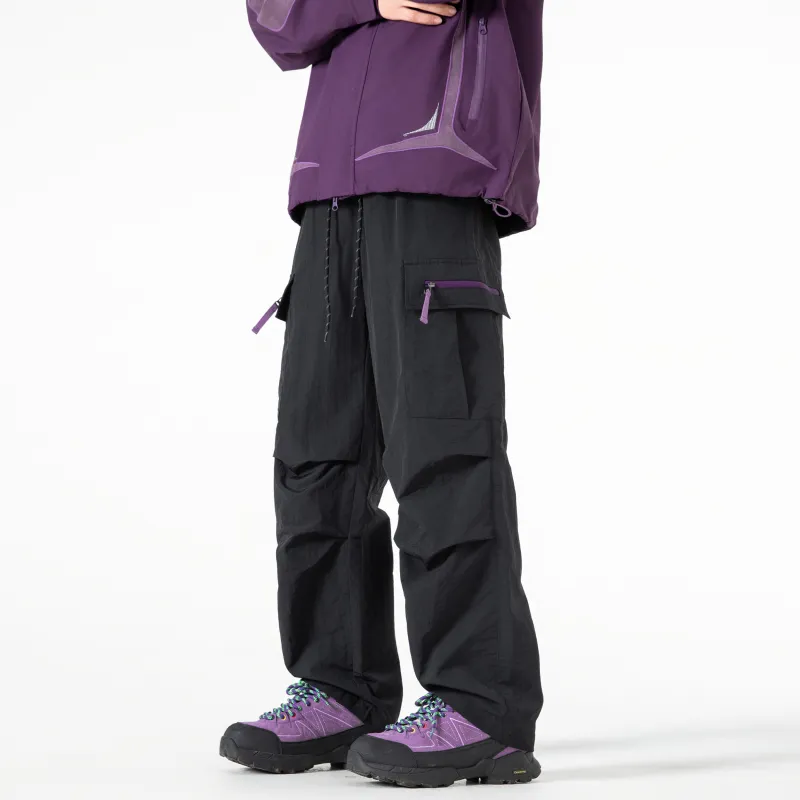 GDRX Cargo Pants Unisex Twilight Black-3