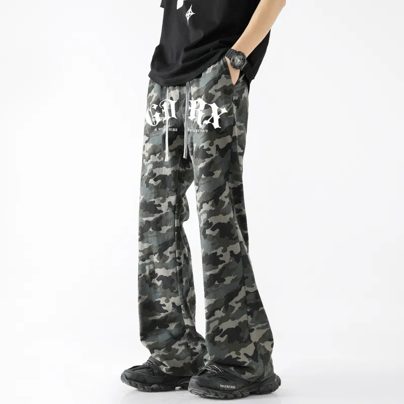 GDRX Casual Pants Unisex Camouflage-2
