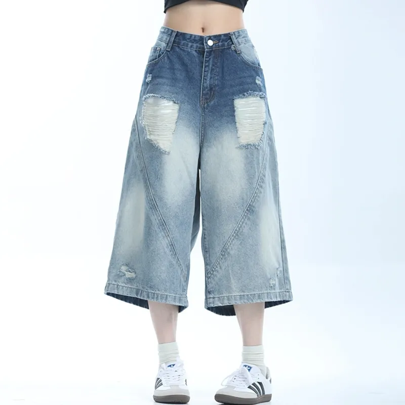 GDRX Denim Shorts Unisex Blue-2